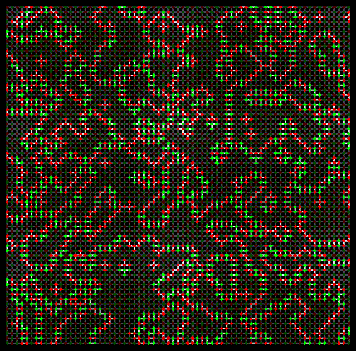 [Cartesian grid after completion of Random Order algorithm]